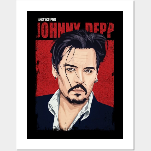 Johnny Depp Wall Art by ActiveNerd